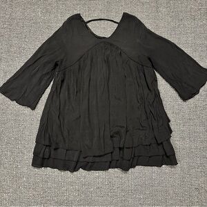Chic Black Women's Blouse